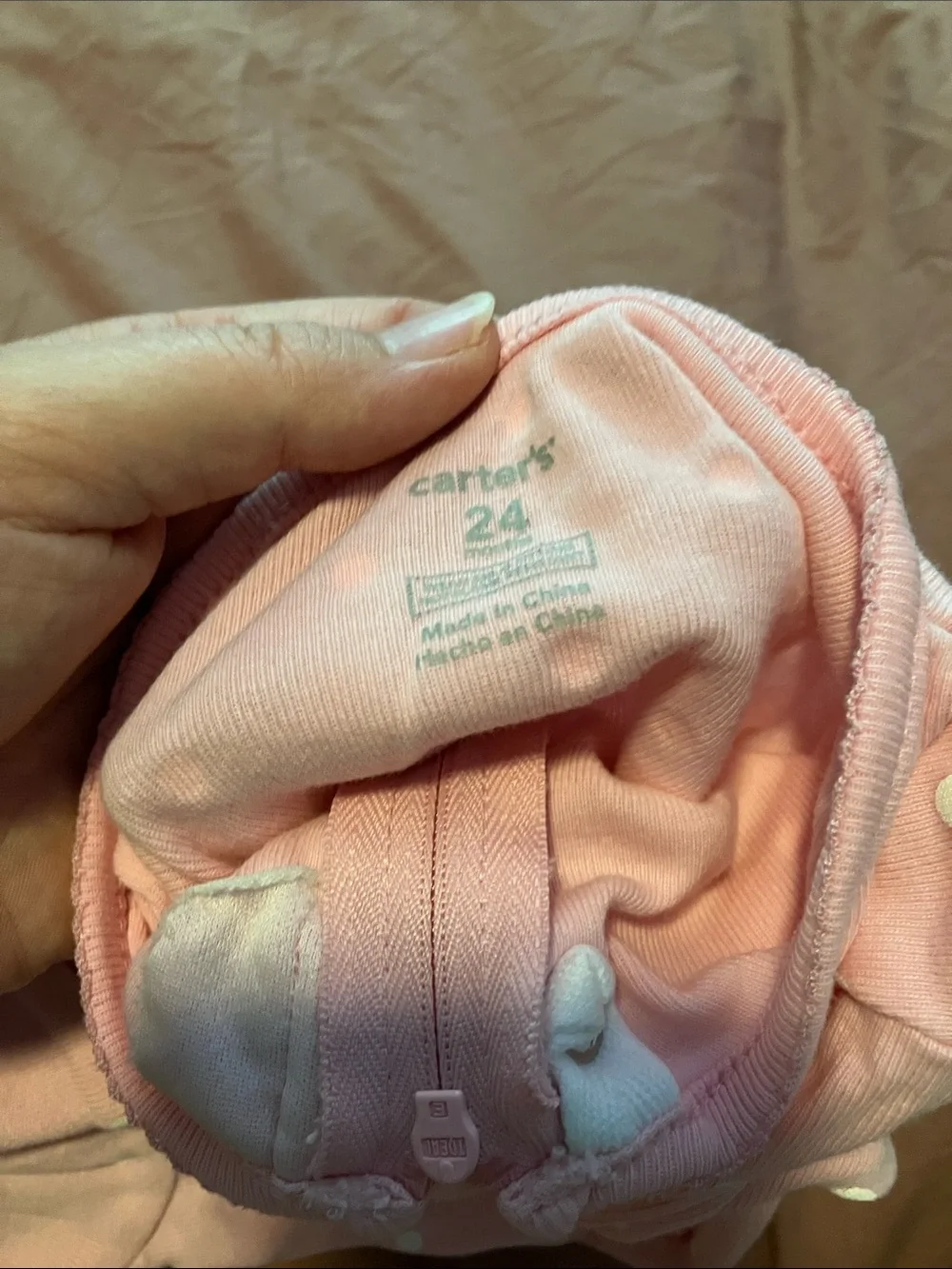 Carter’s Baby Girls Mixed Summer Onesies/Rompers, PJs and tank 24M